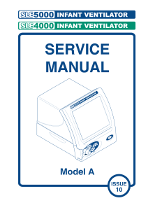 SLE 4000-5000 Infant Ventilator - Service manual