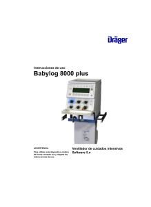 Babylog 8000 User Manual