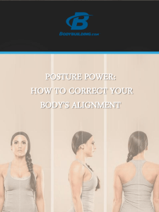 Posture Correction Guide: Alignment Exercises & Stretches