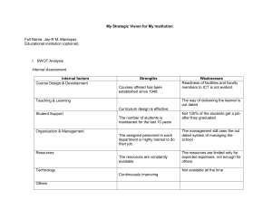 Strategic Planning Matrix JayR