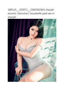 18PLUS  OO971  OS63SSOI63 sharjah escorts Genuine housewife paid sex in sharjah