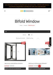 Bifold Window