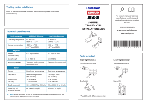 Skimmer-Transducers IG EN 988-12321-003 w - Desconhecido