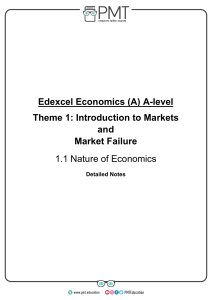 1.1. Nature of Economics