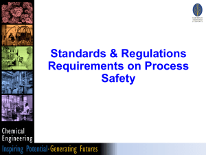 W1 Standards Regulations PS
