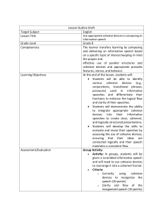 Lesson Outline Draft