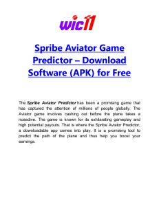 Spribe Aviator Game Predictor – Download Software (APK) for Free