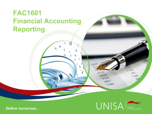 Financial Accounting: Statement of Cash Flows