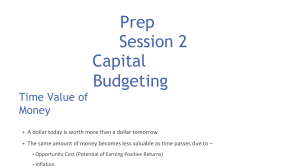 Finance Session 2