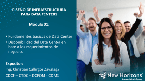 Módulo 01 - Fundamentos básicos para los proyectos de Data Center