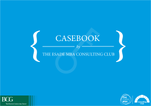 ESADE MBA Consulting Casebook