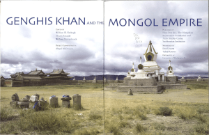 Genghis Khan and the Mongol Empire Book Cover