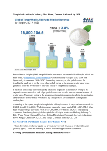 Terephthalic Aldehyde Industry Size, Share, Demand & Growth by 2028