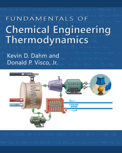 Fundamentals of Chemical Engineering Thermodynamics