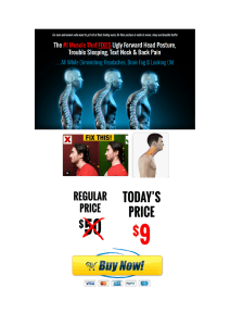 Forward Head Posture FIX E-BOOK PDF Download Free