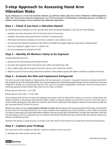 Hand-Arm Vibration Risk Assessment Guide