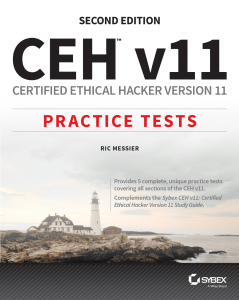 CEH v11 Practice Tests: Certified Ethical Hacker Exam Prep