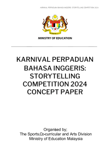 STORYTELLING COMPETITION CONCEPT PAPER 2024