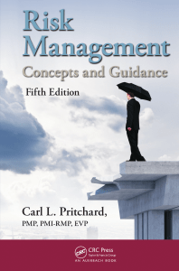 Risk Management Concepts and Guidance 5ed [2015]