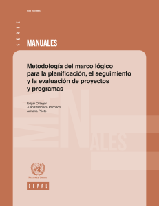 Metodología del Marco Lógico: Planificación y Evaluación de Proyectos