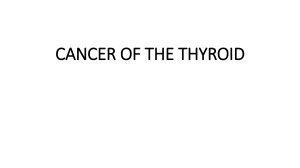 ca of thyroid