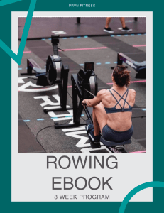 PRVN Fitness Rowing Ebook: 8 Week Program