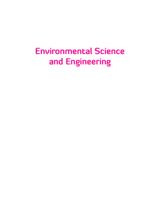 Environmental Science and Engineering Textbook