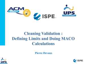 02 Defining Limits and Doing MACO Calculations  by Pierre Devaux