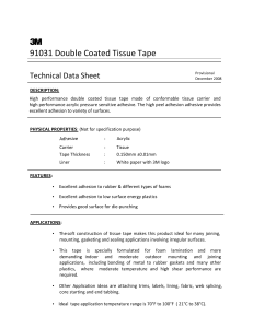 3M 91031 DC Tape