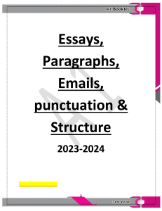 A 1 Practice - Writing Skill - Essam