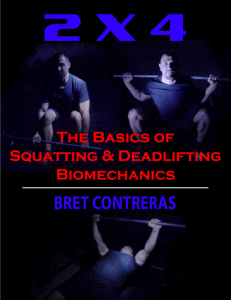 Biomechanics of the Squat and Deadlift