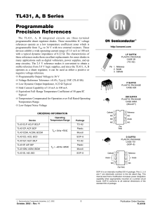 TL431 Precision Reference Datasheet