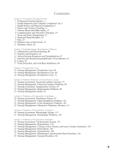 Medical Surgery Nursing Notes