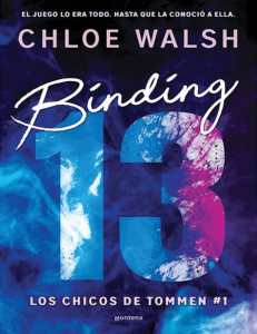 1. Binding 13 - Chloe Walsh