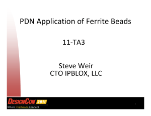 Ferrite Bead PDN 2017