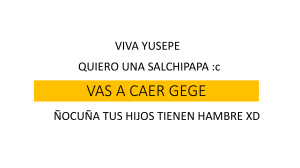 vas a caer gege