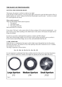 01THE BASICS OF PHOTOGRAPHY