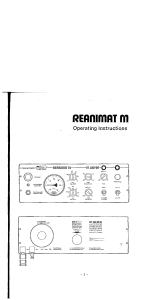 Аппарат ИВЛ REANIMAT-M