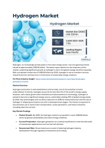Who are the Key Players in the Hydrogen Market?