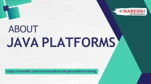 About Java Platforms