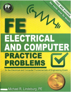 Michael R. Lindeburg PE - FE Electrical and Computer Practice Problems-Professional Publications, Inc. (2017)