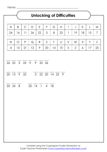 Łamigłówka kryptograficzna: Odkryj ukryte słowa