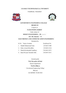 path finding robot de report SEM 6TH final (1) (1)
