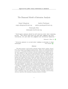 2013-11-CCIATR-the diamond model of intrusion analysis