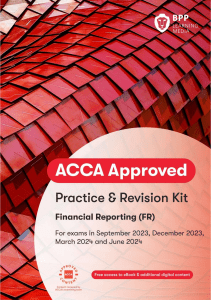 ACCA Financial Reporting Practice & Revision Kit