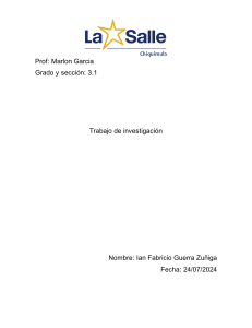 Trabajo de investigacion 3