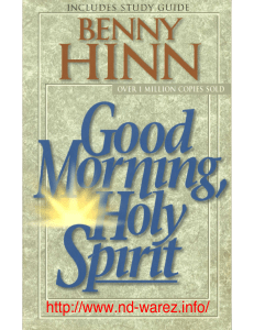 Benny+Hinn-+Good+Morning+Holy+Spirit