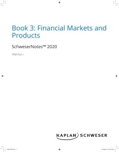 Book3. Financial Markets and Products