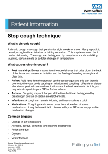 Stop-Cough-Technique