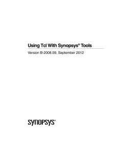 Tcl Scripting Language